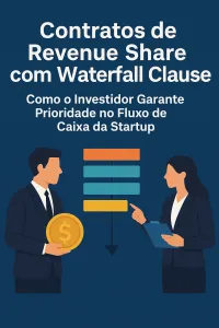 Imagem principal do artigo Contratos de Revenue Share com Waterfall Clause: Como o Investidor Garante Prioridade no Fluxo de Caixa da Startup